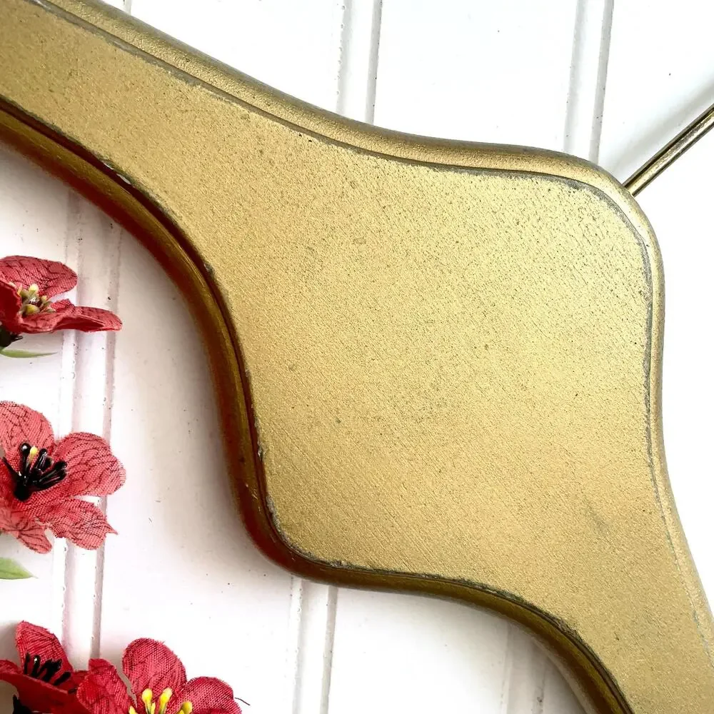 Vintage Wood Hanger Florentine Hollywood Regency Gold Wedding Dress Prop CHOICE